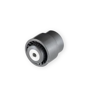 Giunto dentato in plastica nero