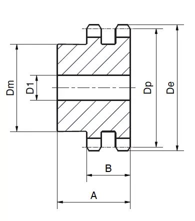 Sprockets – Double – Nylon Sprockets – Double – Nylon